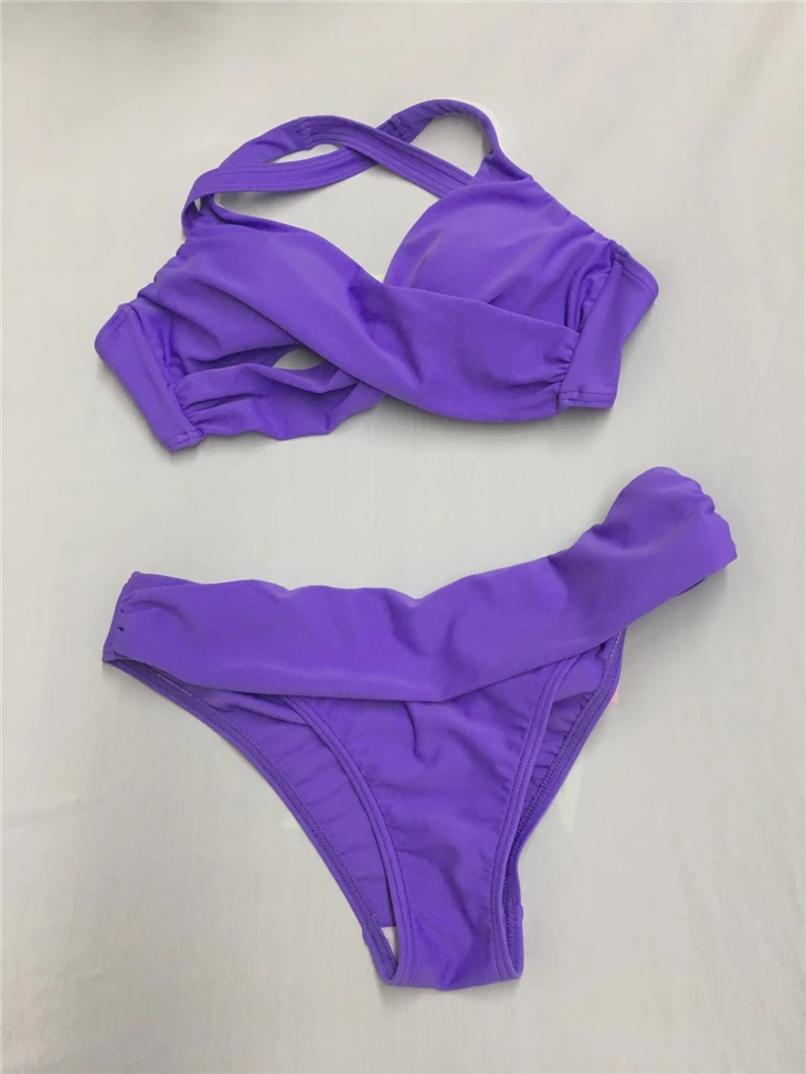 Criss-Cross Wrap bikiinide ujumiskomplekt