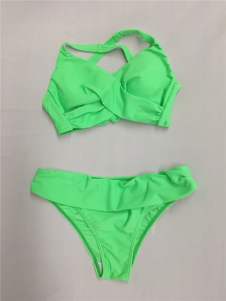 Criss‑Cross Wrap Bikini Swim Set suppliers